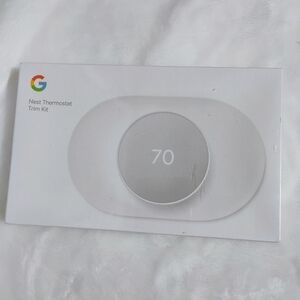Google Nest Thermostat Trim Kit | Snow Model GZZN7 | GA01837-US  ✓ ✓ NEW NIP